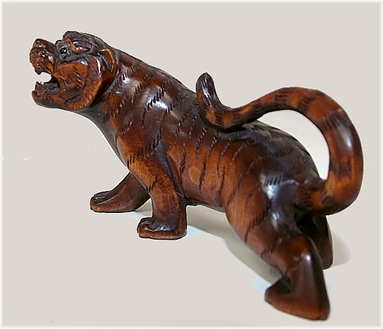 японская нэцкэ ТИГР