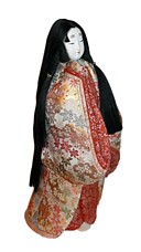 японская старинная кукла 1950-е гг.