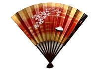 японский традиционный  веер театра Кабуки
