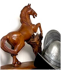 Лошадь, кабинетная скульптура, Япония, 1920-е гг.