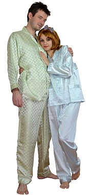 мужская шелковая пижама,  сделано в Японии