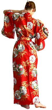 японское кимоно из хлопка
