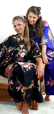 халат в японском стиле,кимоно