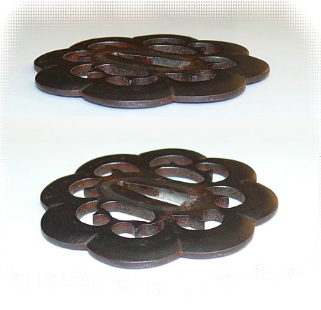 японские мечи катана, гарда меча цуба