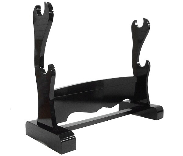 подставка для двух самурайских мечей