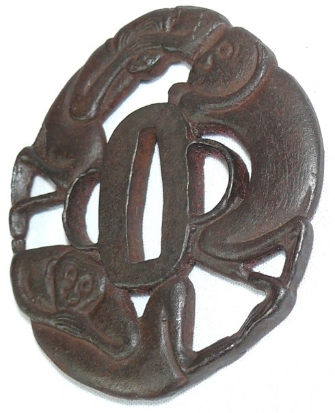 гарда самурайского меча