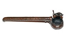 японская бронзовая чернильница с крышкой, 1850-90-е гг.