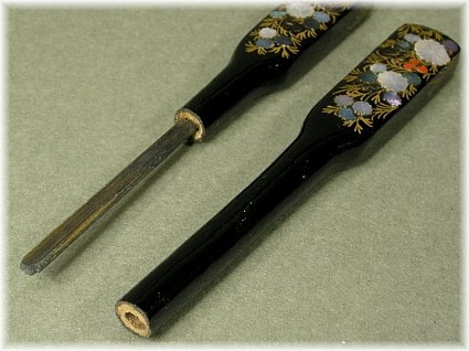 Антикварный японский гребень и заколка для традиционной прически.  Интериа Японика онлайн-магазин японского искусства