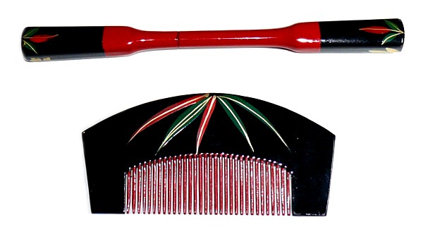 японский антиквариат: набор для украшения традиционной прически