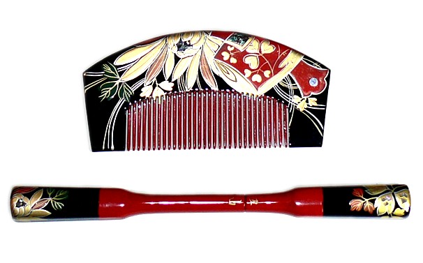японский антиквариат: набор для украшения традиционной прически
