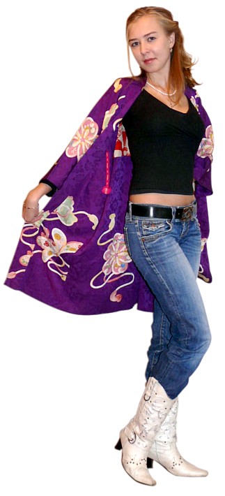 японское традиционное женское хаори