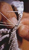 японская техника шибори (сибори) для дизайна шелковой ткани