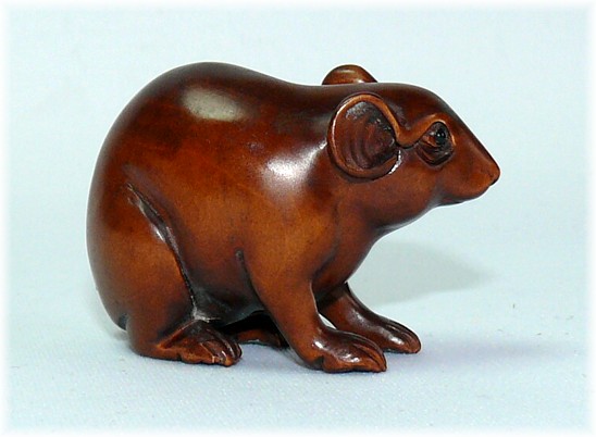 нецке ЛЮБОПЫТНАЯ КРЫСА, кипарис, 1930-50-е гг.