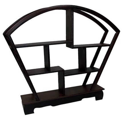 полка для коллецкии японских нэцкэ