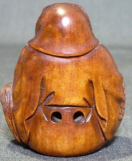 нэцкэ Монах, 1920-30-е гг., кипарис