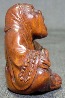 японская нецке Монах, 1920-30-е гг.