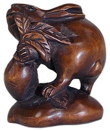 японская нэцкэ ЗАЯЦ