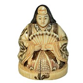 япоснкая нэцкэ Императрица, 1920-е гг.