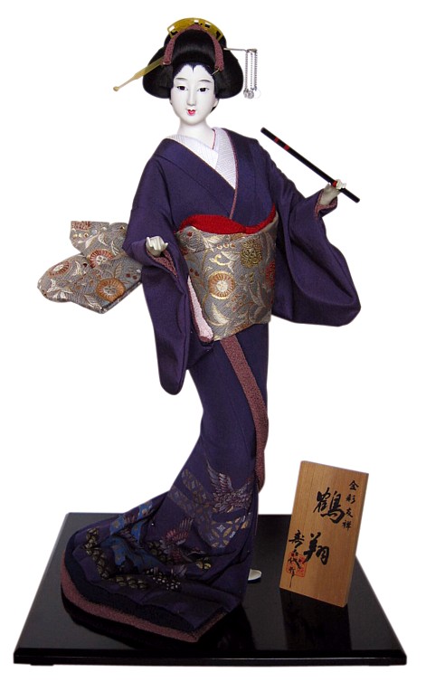 японская интерьерная авторская кукла