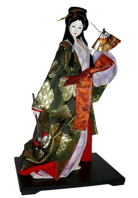 японская традиционная интерьерная кукла, 1960-е гг.