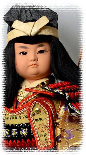 японская традиционная кукла САМУРАЙ