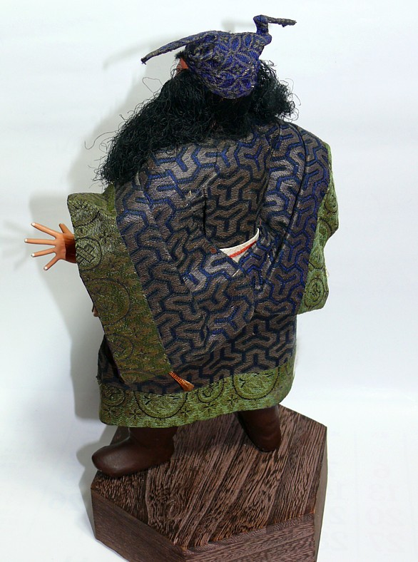 японская антикварная кукла-оберег Защитника от Демонов, 1920-е гг.