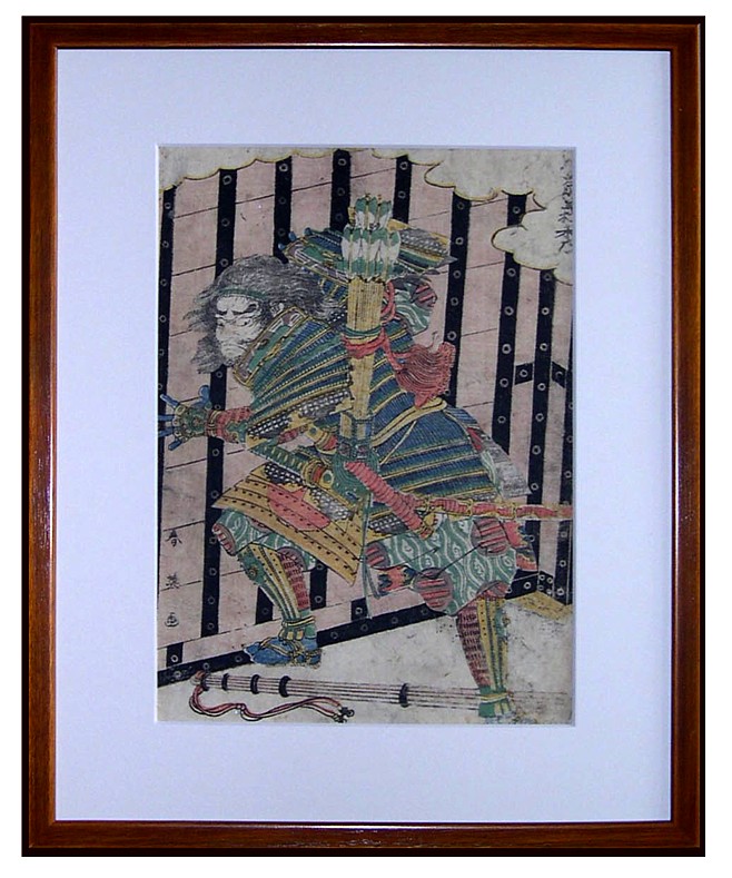 японское искусство: гравюра укиё-э,  1800-е  гг.