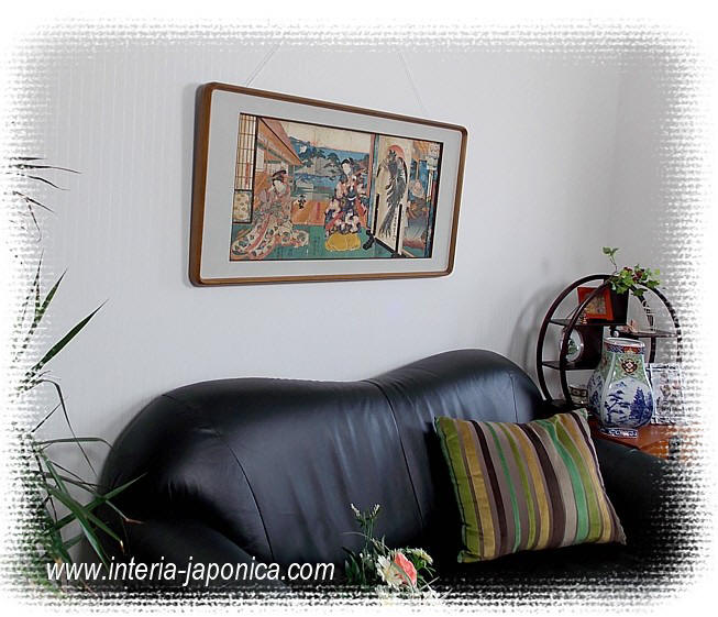 страинная японская гравюра укие-э