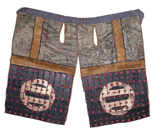 доспехи самурая, 17 в: деталь.