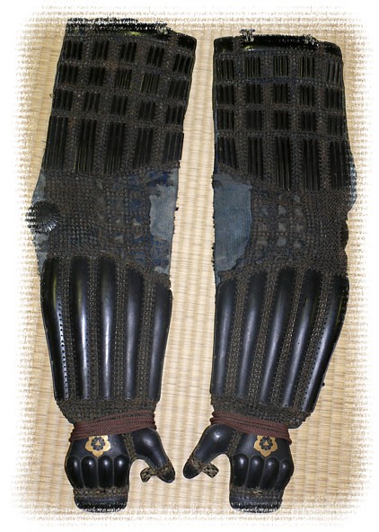 самурайские доспехи, конец эпохи Муромачи, 16 в., деталь