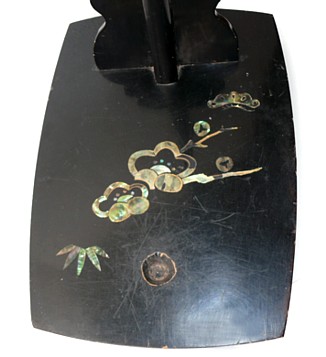 японская вертикальная подставка для меча, деталь