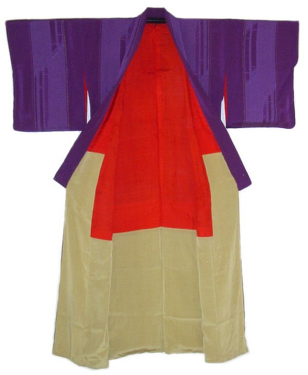 японское традиционное кимоно, шелк, 1920-е гг.